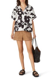 Anemone Garden Shirt by Natori