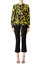 Abstract Patterned Shirt by No. 21