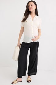 Willow Wrap Pants by NOM Maternity