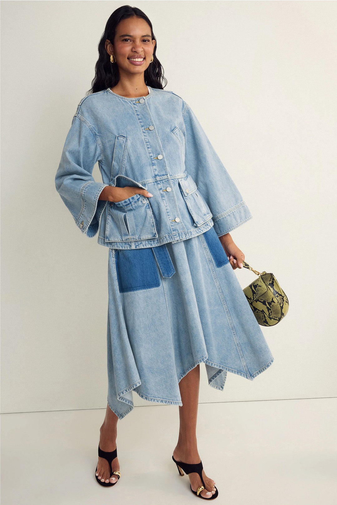 Ghost Patch Belted Midi Skirt by 3.1 Phillip Lim 0