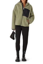Faux Sherpa Sporty Jacket by 3.1 Phillip Lim