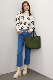 Star Dust Turtleneck Sweater by Perfect Moment