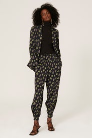 Lang Floral Print Blazer by Rachel Comey