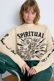 El Tigre Claire Sweater by Spiritual Gangster
