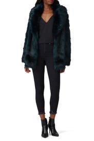 Faux Fur Premium Rose Jacket by Unreal Fur