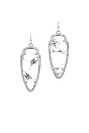 White Skylar Earrings by Kendra Scott