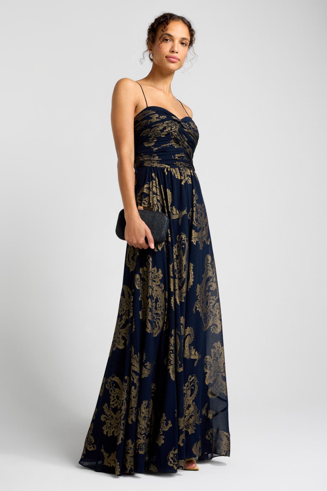【送料&関税込】Ralph Lauren zakaria Studs Maxi Dress Lauren ralph lauren 'zakaria' studs maxi dress available on