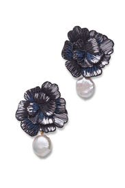 Cosmic Flower Earrings by Lizzie Fortunato