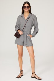 Carreau Romper by Maje