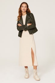 Washed Leather Moto Jacket by Madewell