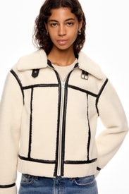 Faux Shearling Jacket by Peter Som x RTR