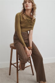 Carter Mid Rise Pant by Reformation