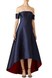 Navy Vanessa Gown by Sachin & Babi