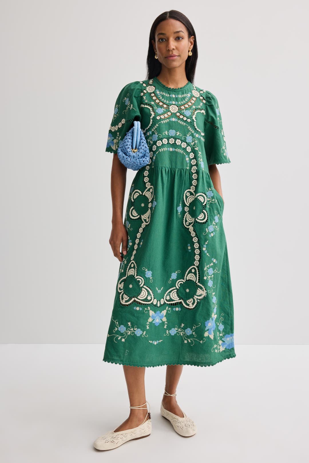 Vesna Embroidered Dress by Sea New York | Rent the Runway