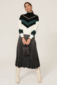 Kyra Turtleneck Sweater by Tanya Taylor