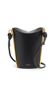 Black Pitta Leather Bag by Yuzefi