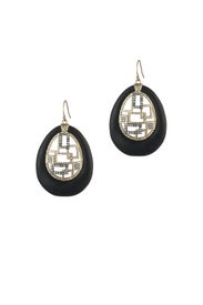 Brutalist Drop Earrings by Alexis Bittar