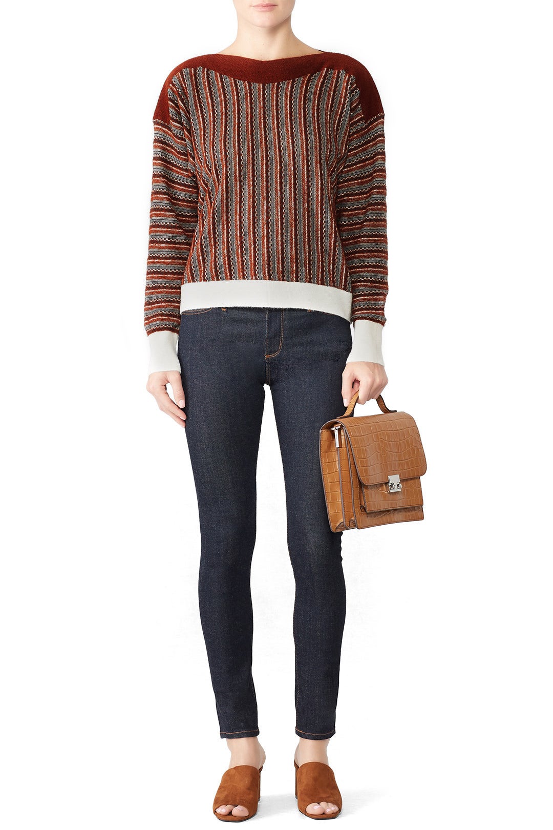 Admiral Blue Farrah Jeans by AG 0