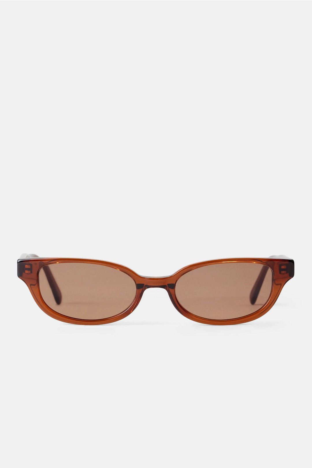 Romi Transparent Rust Sunglasses by DMY Studios 0