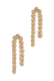 Gold Paola Earrings by Dannijo