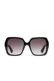 Oversized Black Grey Sunglasses by Gucci