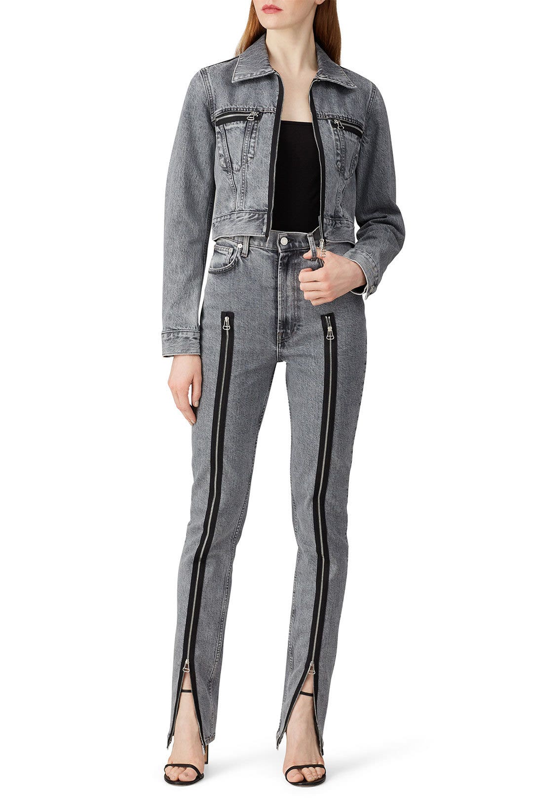 Fem Little Trucker Jacket by Helmut Lang 0
