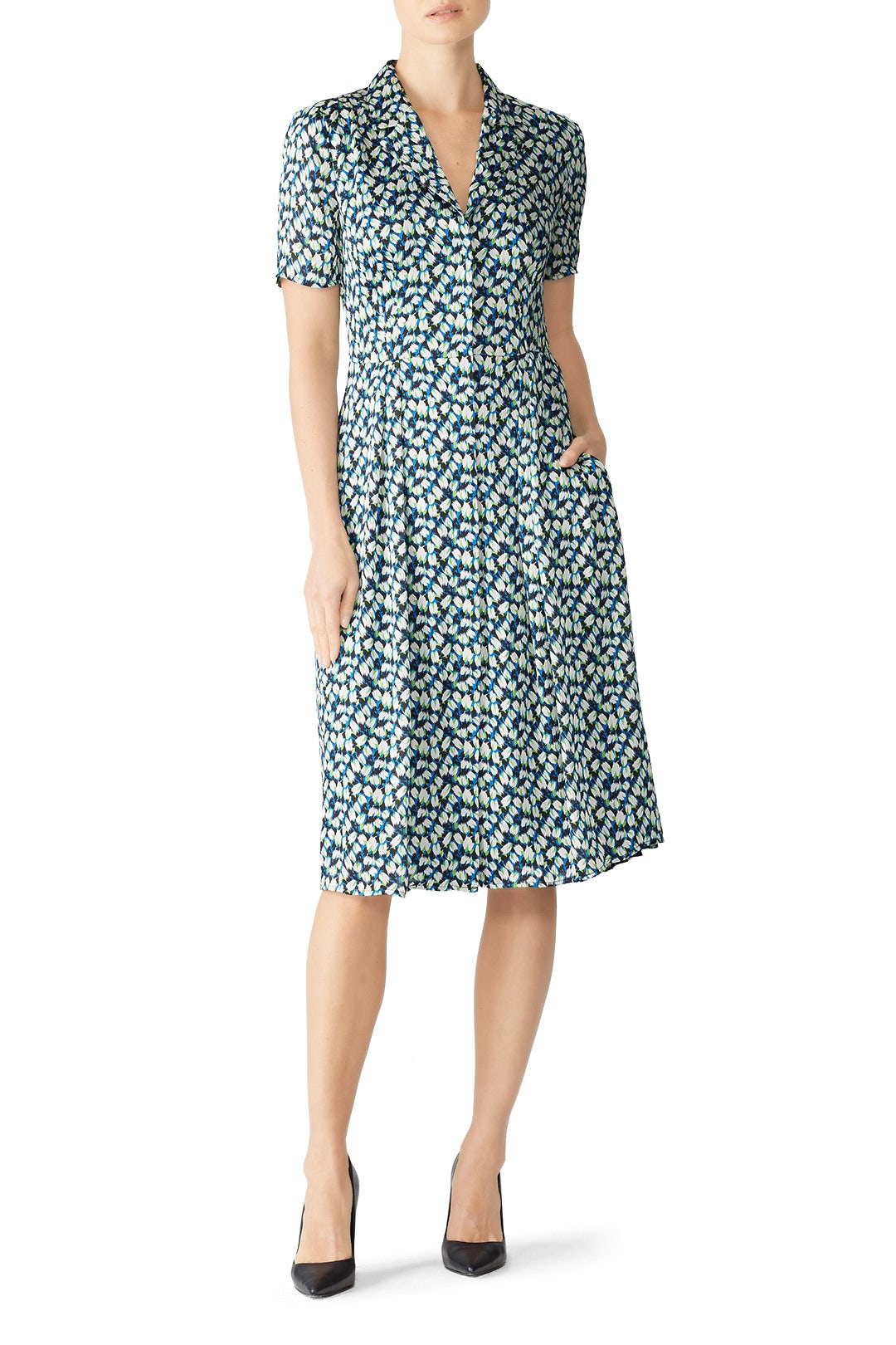 Printed Day Dress by Jason Wu Collection 0