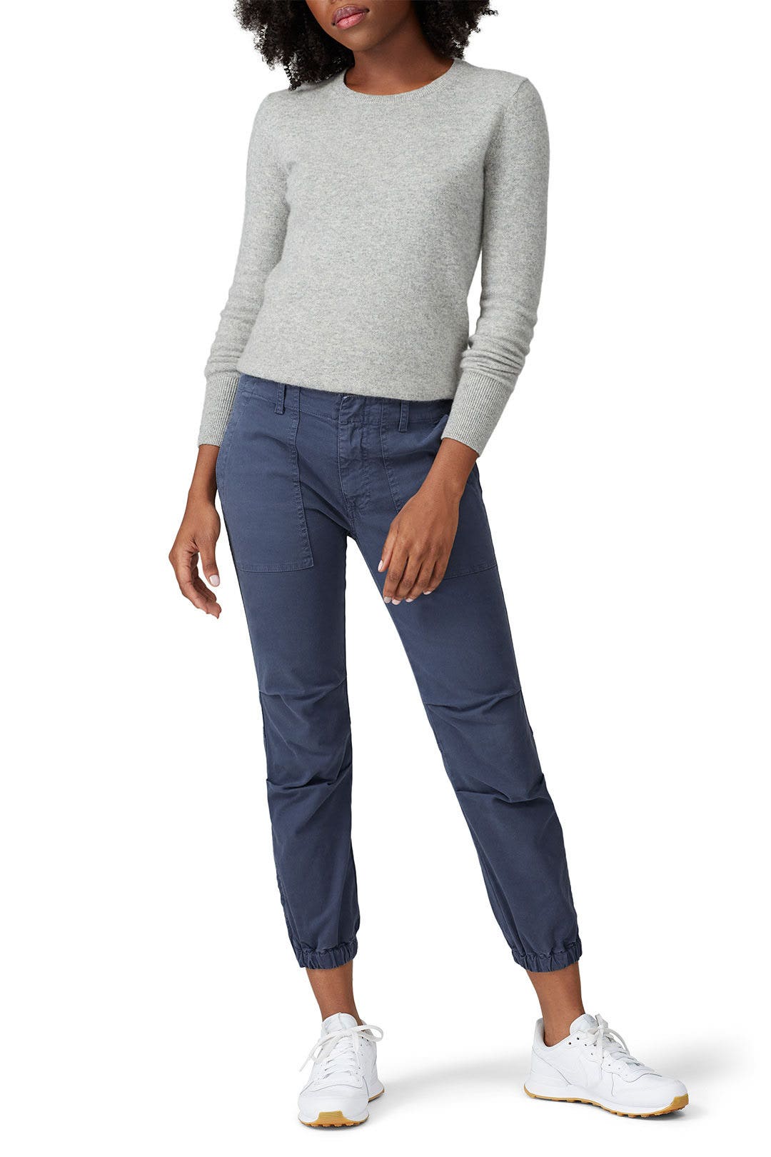 Cropped French Military Pants by Nili Lotan 0