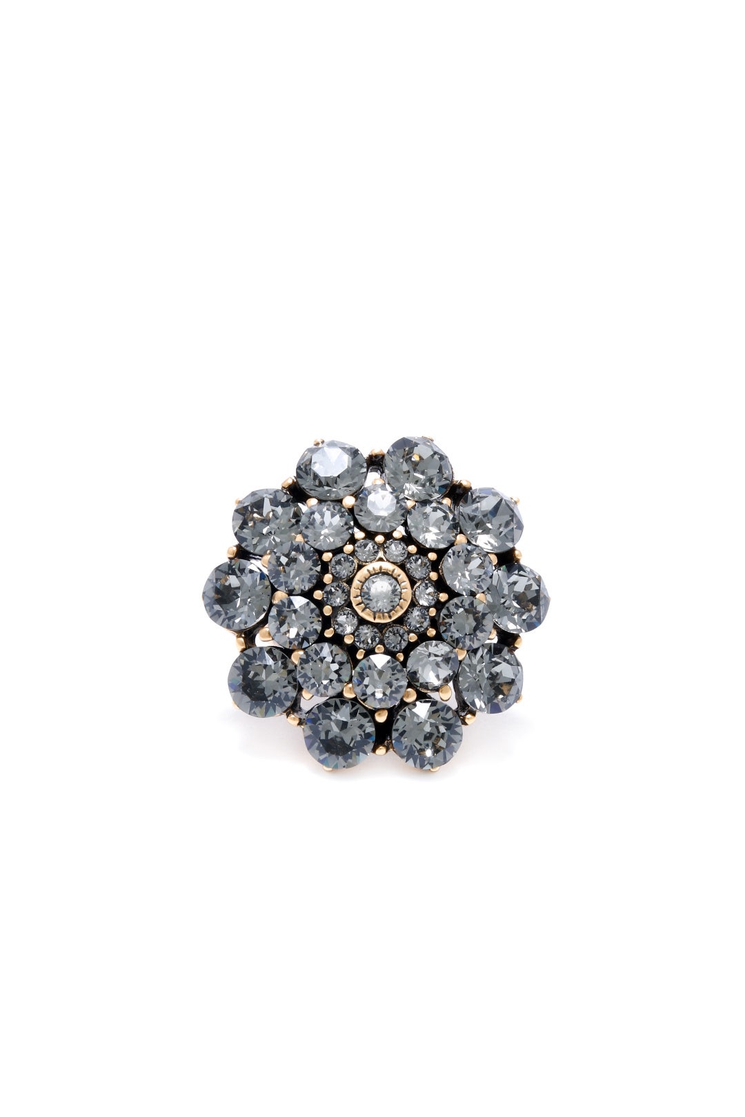 Black Diamond Ring by Oscar de la Renta