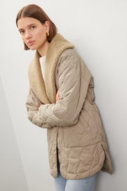 Ivy Quilted Sherpa Jacket by Spiritual Gangster