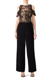 Black Lace Jumpsuit by Slate & Willow