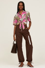 Pink Leni Tai Nui Shirt by AllSaints
