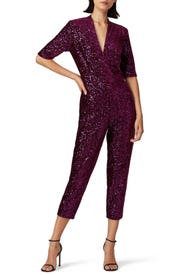 Sequin Jumpsuit by Amanda Uprichard