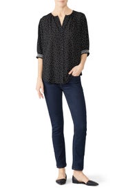 Valerie Button Down Top by B Collection by Bobeau