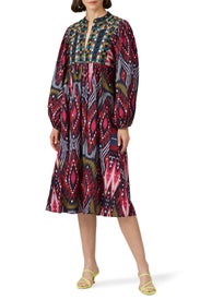 Multi Print Nora Dress by Figue