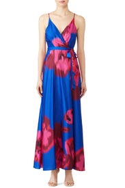 Floral Leah Wrap Maxi by Hutch