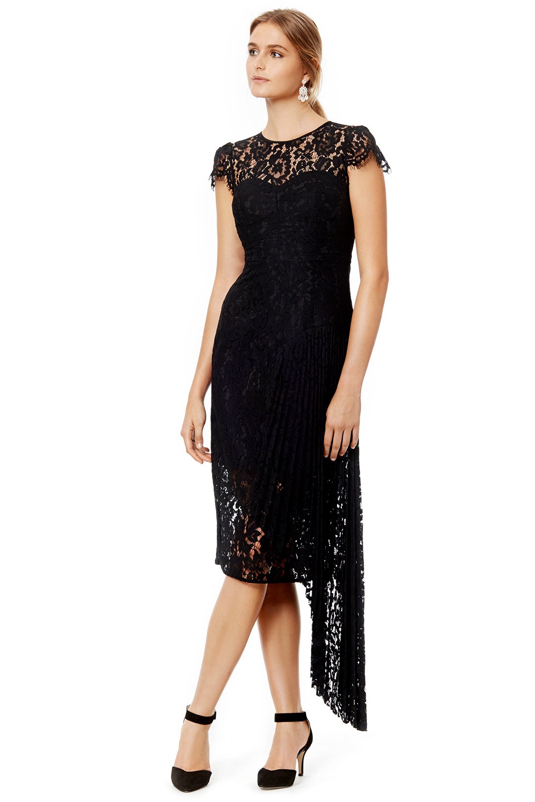 Side of Pleats Sheath by Milly