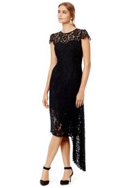 Side of Pleats Sheath by Milly