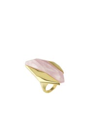 Pink Light Beam Ring by Noir Jewelry