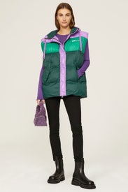 Colorblock Puffer Vest by OOF