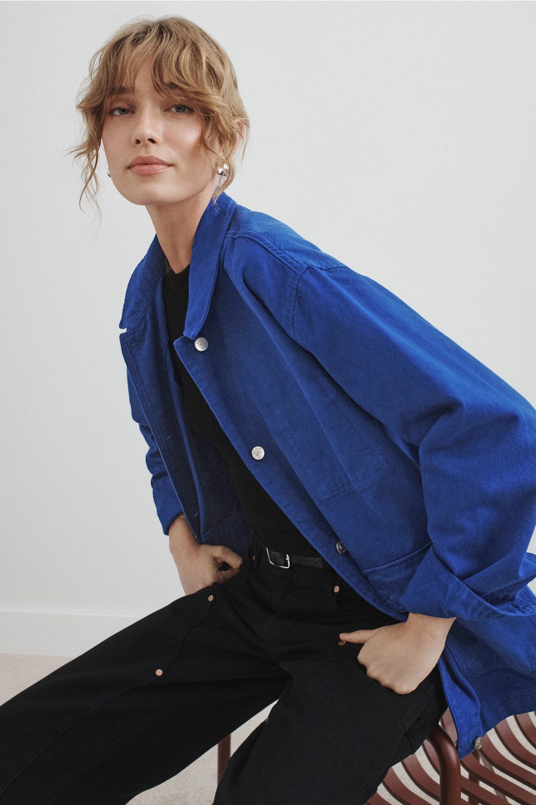 Callum Denim Chore Jacket by Reformation 0