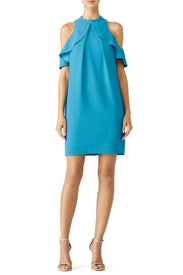 Blue Amado Dress by Trina Turk