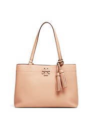 Sand McGraw Compartment Tote by Tory Burch Accessories