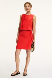 Avila Wrap Mini Skirt by BONDI BORN