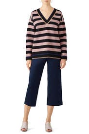 Striped Knit Pullover by Diane von Furstenberg