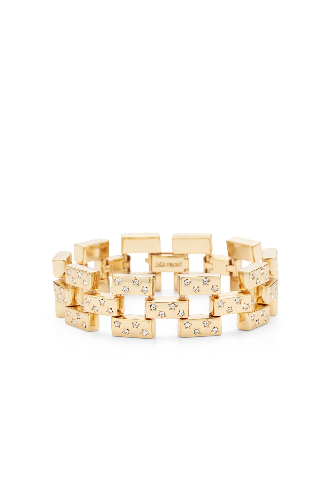 Gold Amp Line Bracelet by Lulu Frost