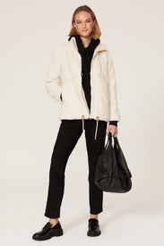 Sherpa Zip-up Jacket by Madewell