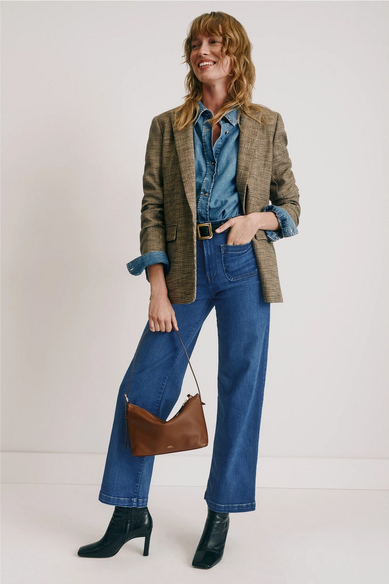Emmett Wide Leg Patch Pocket Jean by Madewell - Photo 0