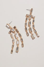Baguette Mobile Earrings by Nicole Miller Accessories