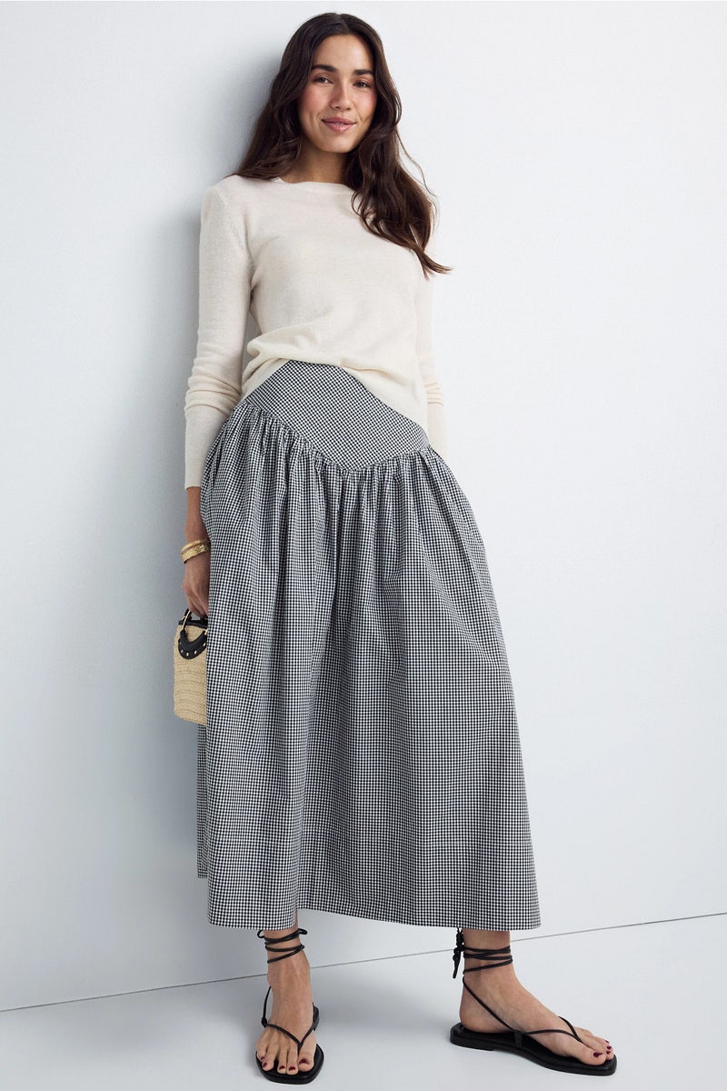 A-Line Poplin Skirt by Ronny Kobo x RTR - Photo 0